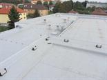 Izolace ploché střechy - Kulturní dům, Bytřice nad Pernštějnem (PO)